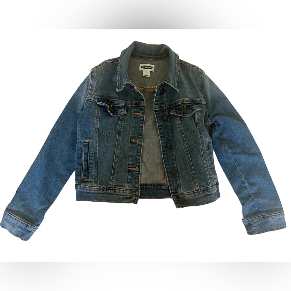 Old Navy Girls Jean Jacket, Size M (8) - Picture 2 of 10